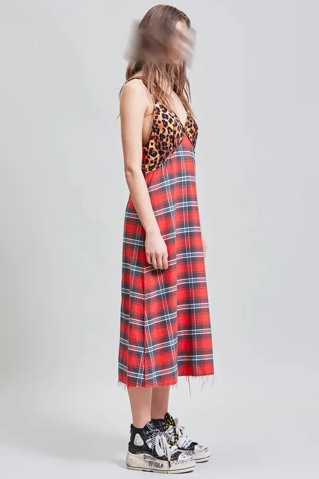 Grunge Slip Dress Women Dresses R13