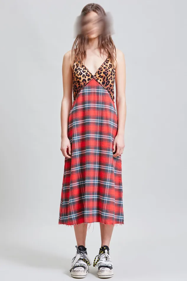 Grunge Slip Dress Women Dresses R13