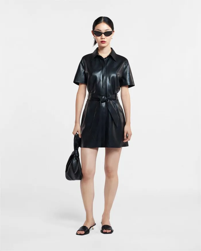 Halli Black Women Nanushka Dresses