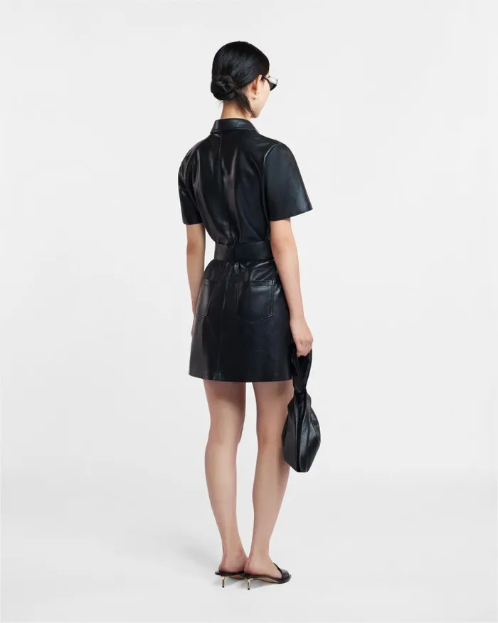 Halli Black Women Nanushka Dresses Halli Black Women Nanushka Dresses