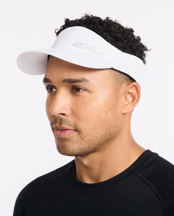Hats Accessories 2XU Run Visor White