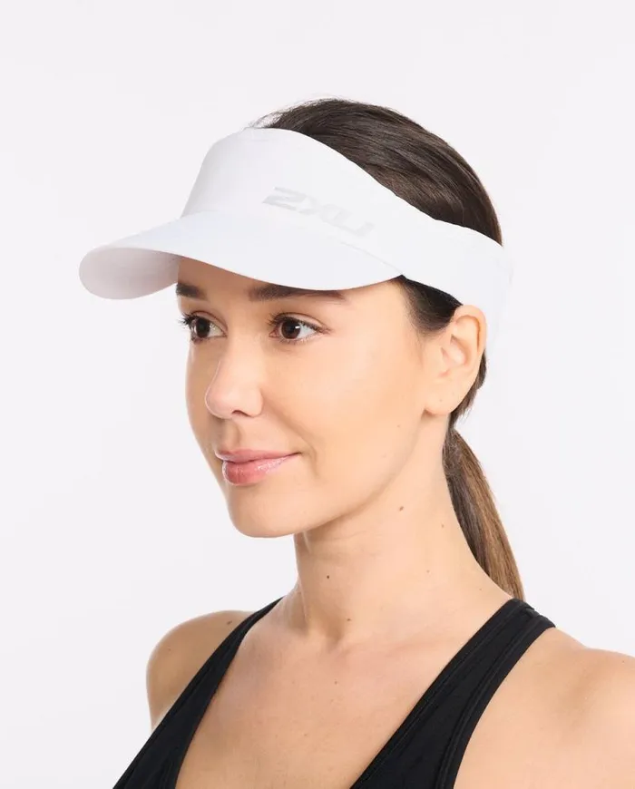 Hats Accessories 2XU Run Visor White