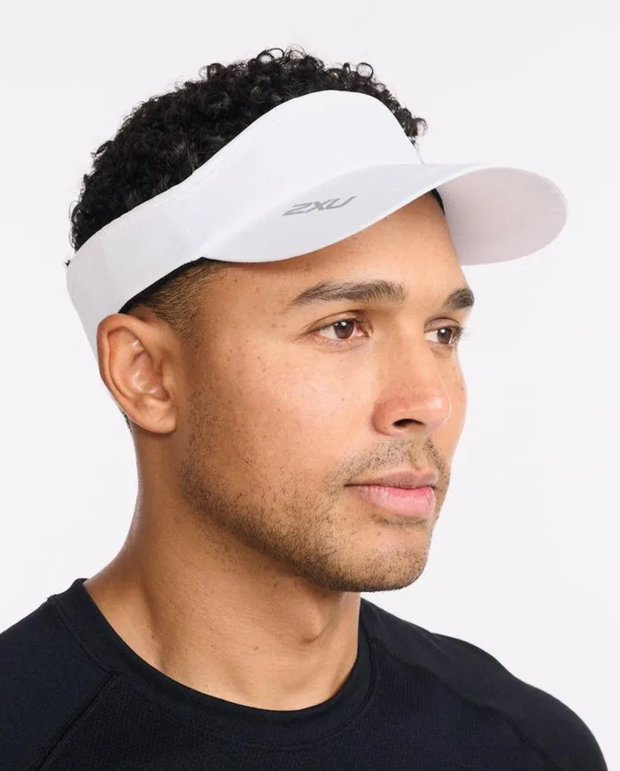 Hats Accessories 2XU Run Visor White