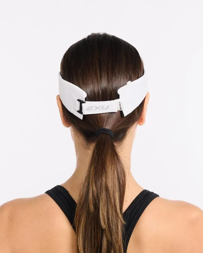 Hats Accessories 2XU Run Visor White