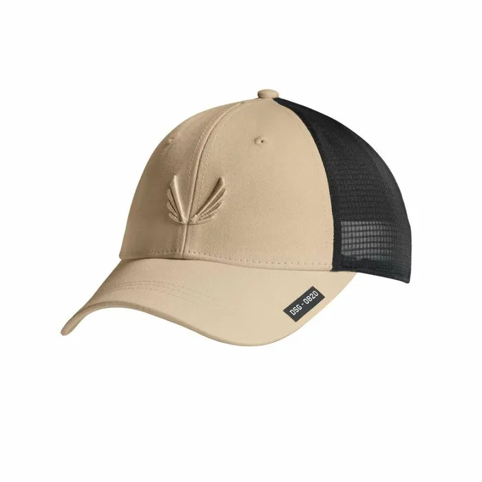 Hats and Headwear Men ASRV Cotton Mesh Snapback Khakikhaki 034wings034