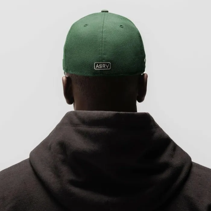 Hats and Headwear Men ASRV New Era 59Fifty Low Profile Hat Forest Greenwhite wings