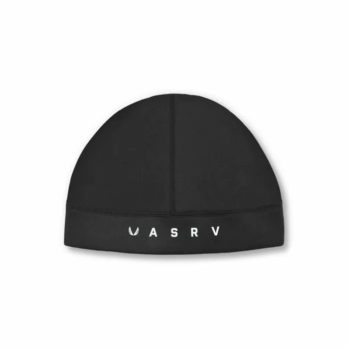 Hats and Headwear Men ASRV Performance Wings Logo Skull Cap Black