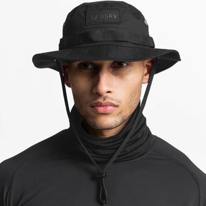 Hats and Headwear Men ASRV Vented Boonie Hat Black
