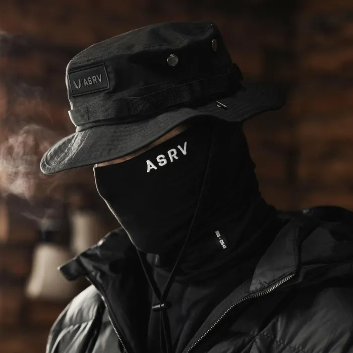 Hats and Headwear Men ASRV Vented Boonie Hat Black