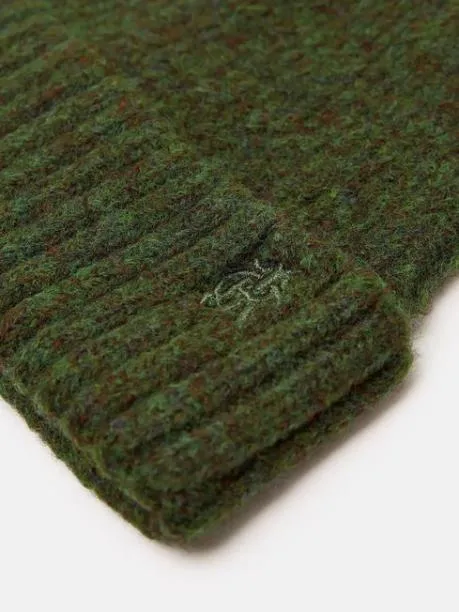Hats Gloves and Scarves Men Joules Green Beanie Hat
