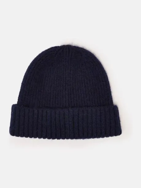 Hats Gloves and Scarves Men Joules Navy Beanie Hat