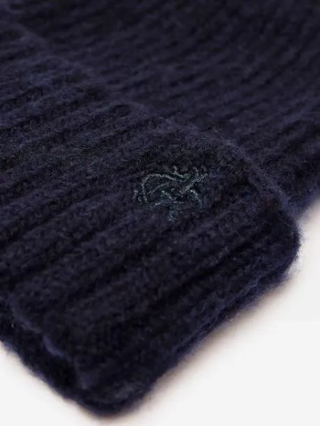 Hats Gloves and Scarves Men Joules Navy Beanie Hat