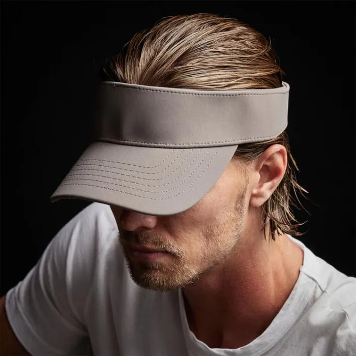 Hats Women James Perse Sport Visor Greystone
