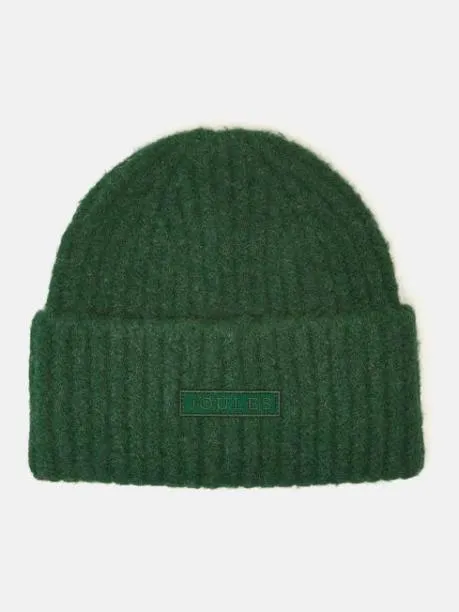 Hats Women Joules Green Beanie Hat