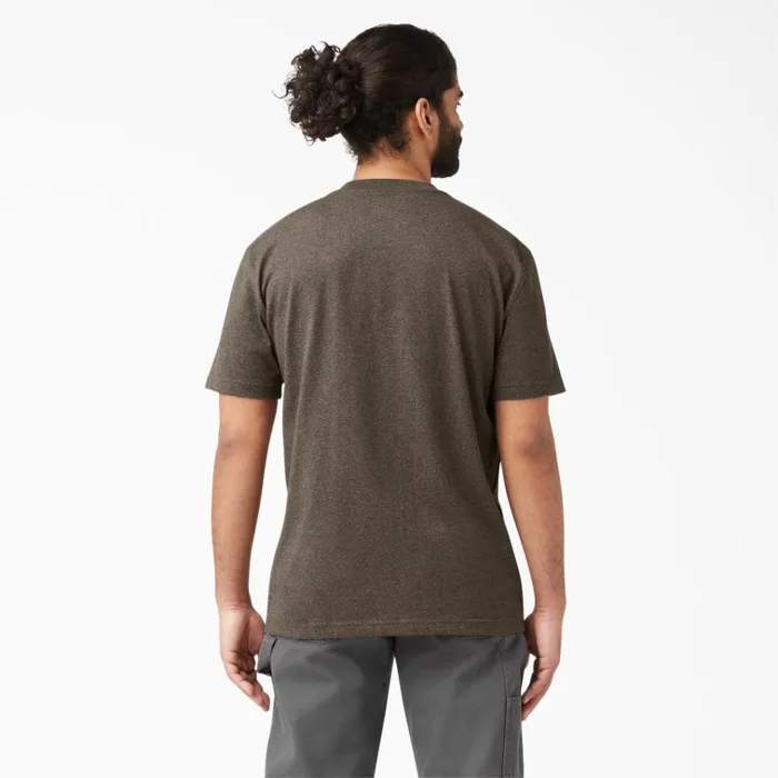 Heavyweight Heathered Short Sleeve Pocket TShirt Chocolate Heather Chocolate Heather cth Men Dickies TShirts Heavyweight Heathered Short Sleeve Pocket TShirt Chocolate Heather Chocolate Heather cth Men Dickies TShirts