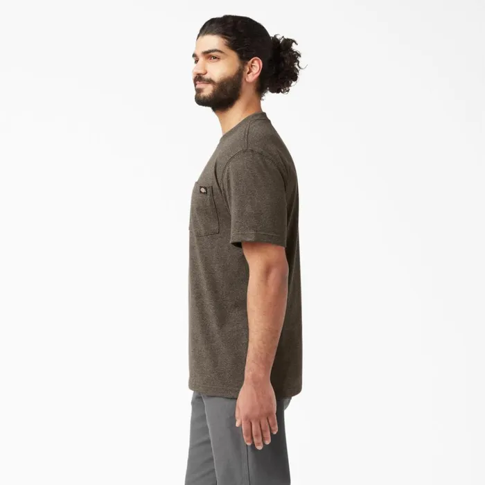 Heavyweight Heathered Short Sleeve Pocket TShirt Chocolate Heather Chocolate Heather cth Men Dickies TShirts Heavyweight Heathered Short Sleeve Pocket TShirt Chocolate Heather Chocolate Heather cth Men Dickies TShirts