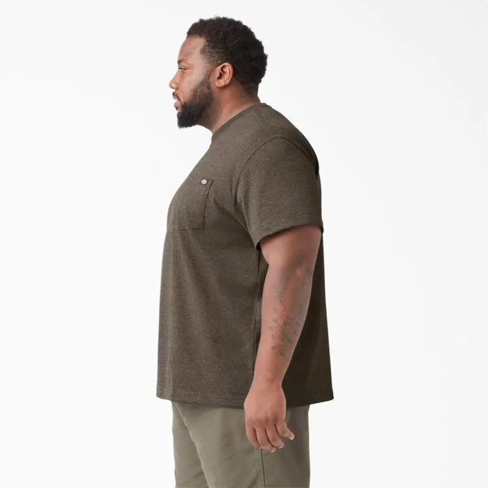 Heavyweight Heathered Short Sleeve Pocket TShirt Chocolate Heather Chocolate Heather cth Men Dickies TShirts Heavyweight Heathered Short Sleeve Pocket TShirt Chocolate Heather Chocolate Heather cth Men Dickies TShirts