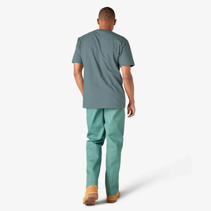 Heavyweight Short Sleeve Pocket TShirt Smoke Blue Smoke Blue bm Men Dickies Work Shirts Heavyweight Short Sleeve Pocket TShirt Smoke Blue Smoke Blue bm Men Dickies Work Shirts