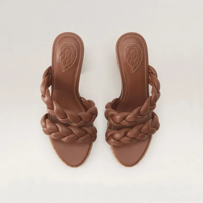 Heels Shoes Helen Kaminski Asturia Cuoio Nougat