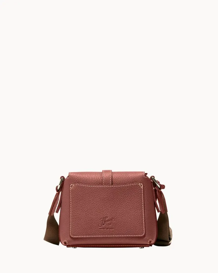 Henrys Mini Foldover Crossbody Chocolate Women Dooney and Bourke Crossbodies Henrys Mini Foldover Crossbody Chocolate Women Dooney and Bourke Crossbodies