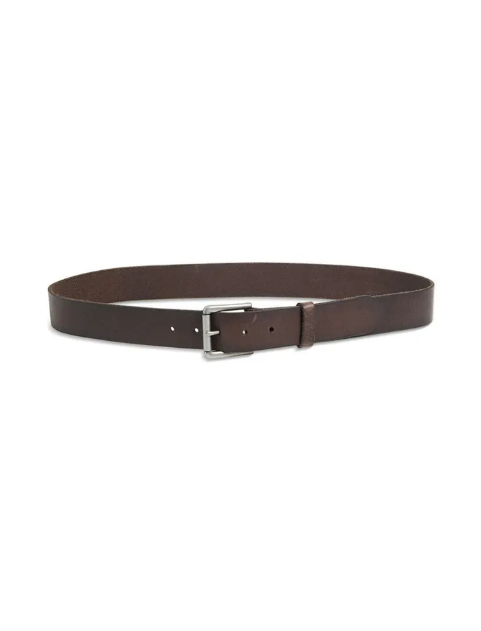 Highland Leather Belt Chocolate Men Lucky Brand Belts