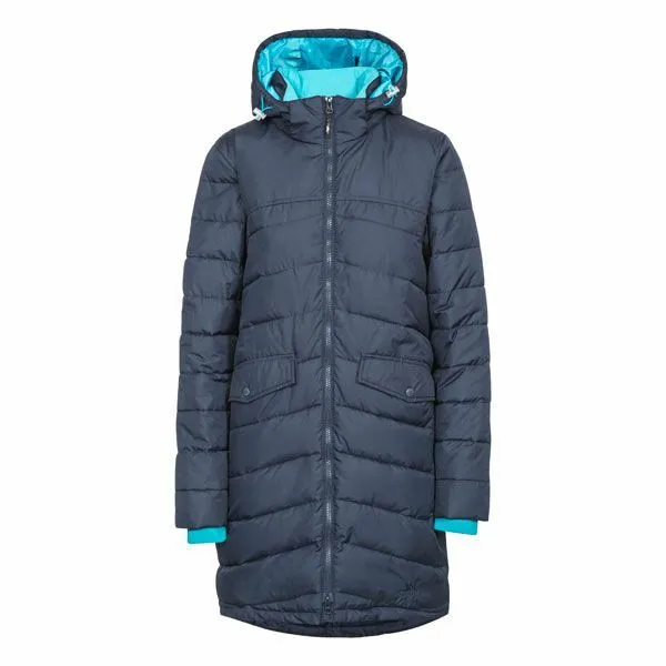 Homely Padded Jacket Navy Women Trespass Puffer Jackets