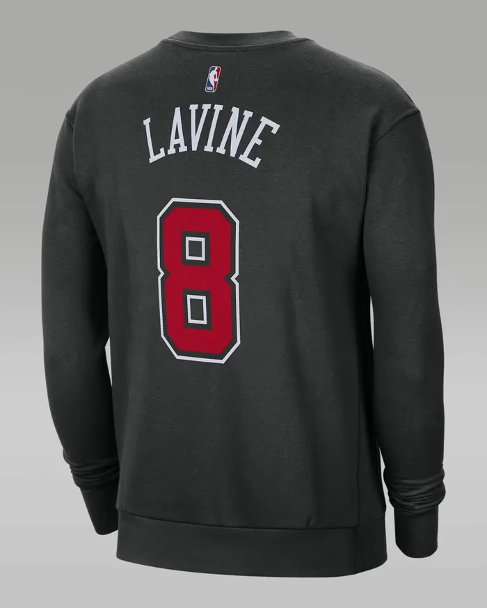 Hoodies And Sweatshirts Men Nike Chicago Bulls Courtside Statement Edition Black