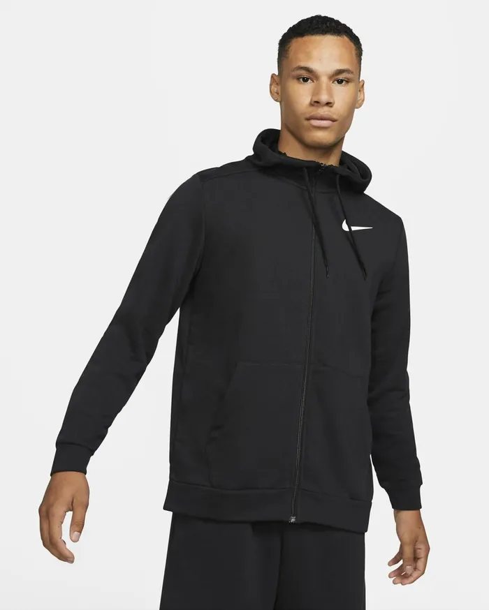 Hoodies And Sweatshirts Men Nike Dry Blackwhite