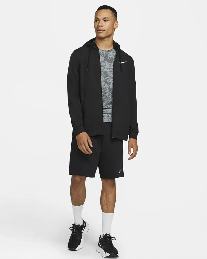 Hoodies And Sweatshirts Men Nike Dry Blackwhite