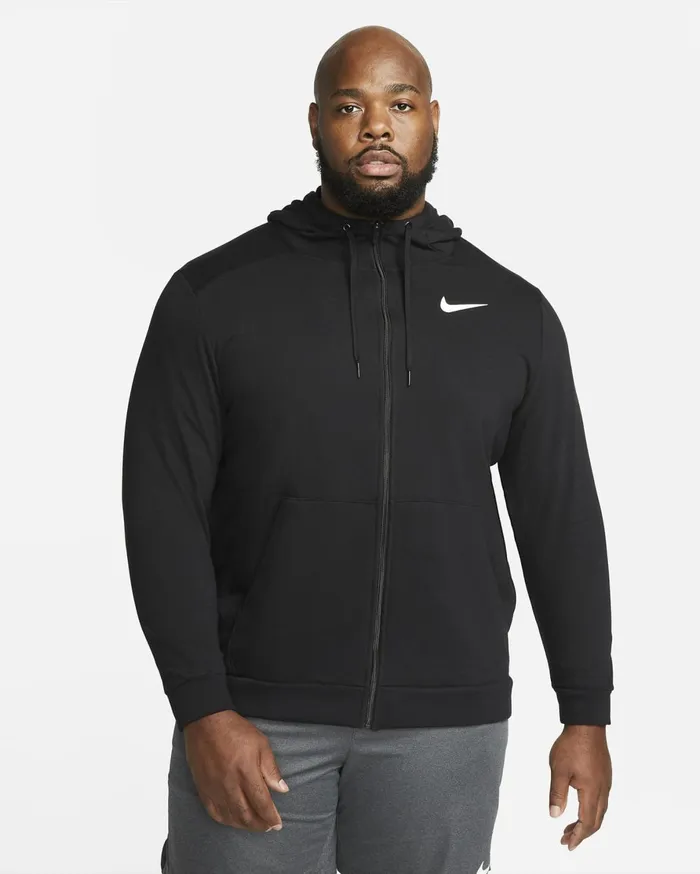 Hoodies And Sweatshirts Men Nike Dry Blackwhite