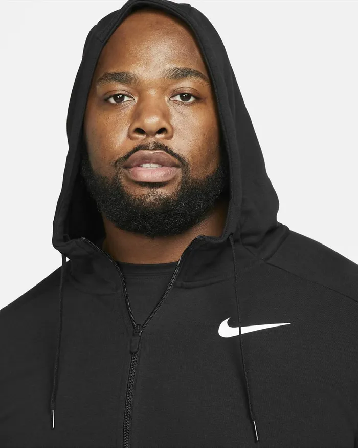 Hoodies And Sweatshirts Men Nike Dry Blackwhite