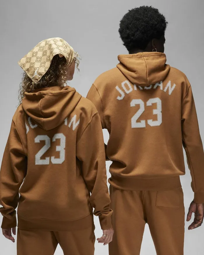 Hoodies And Sweatshirts Men Nike Jordan Essentials Holiday Light British Tansail