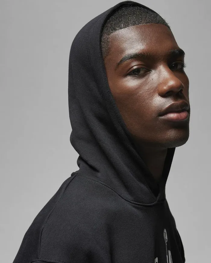 Hoodies And Sweatshirts Men Nike Jordan Flight MVP Black