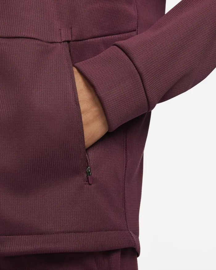 Hoodies And Sweatshirts Men Nike Therma Sphere Night Marooncedarblack