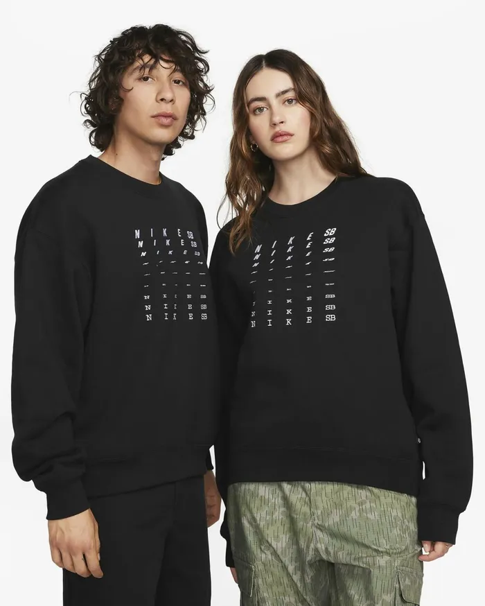 Hoodies And Sweatshirts MenWomen Nike SB Black