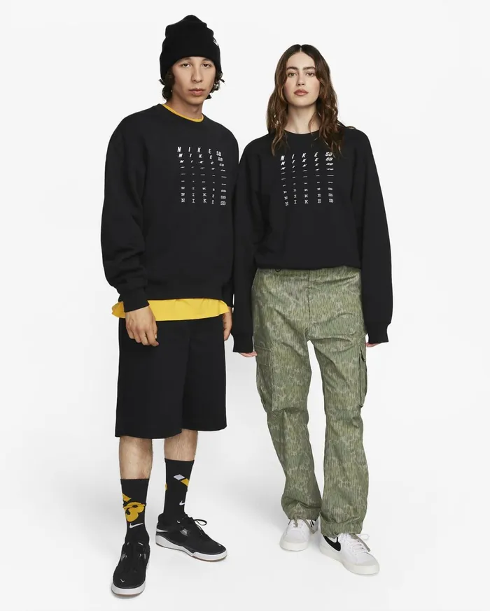 Hoodies And Sweatshirts MenWomen Nike SB Black