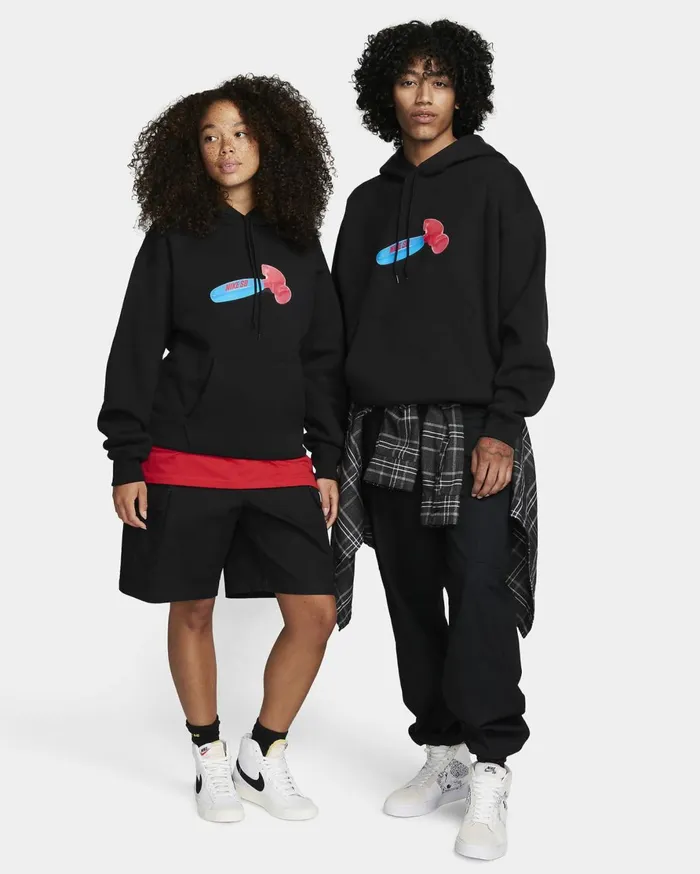 Hoodies And Sweatshirts MenWomen Nike SB Black