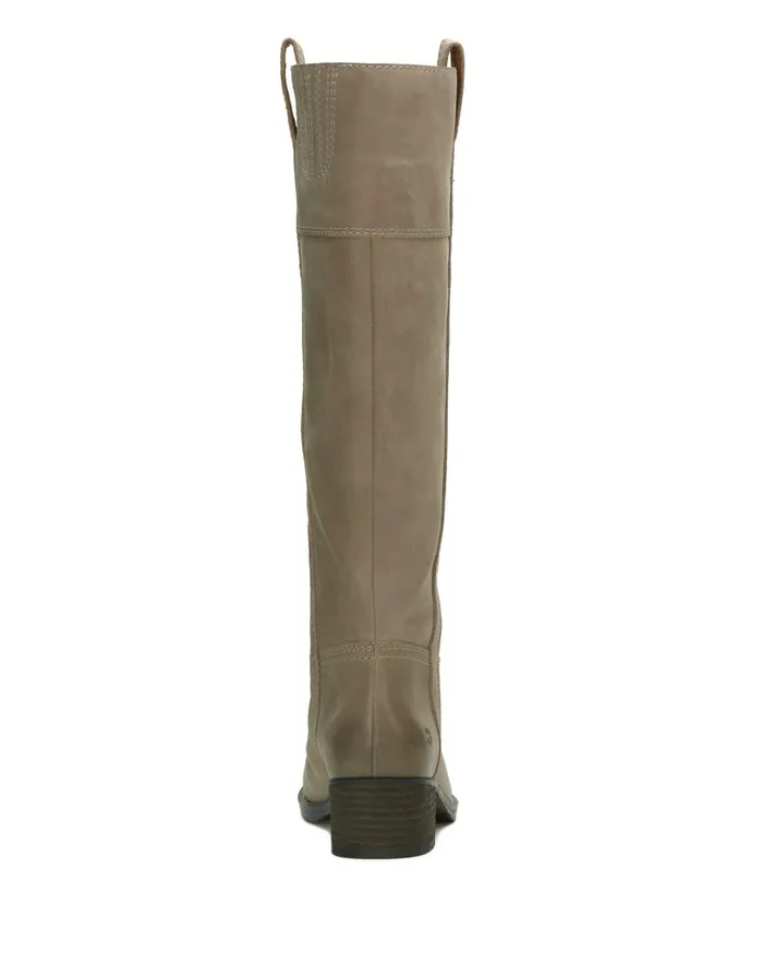 Hybiscus Wide Calf Riding Boot Medium Light Grey Women Lucky Brand Shoes
