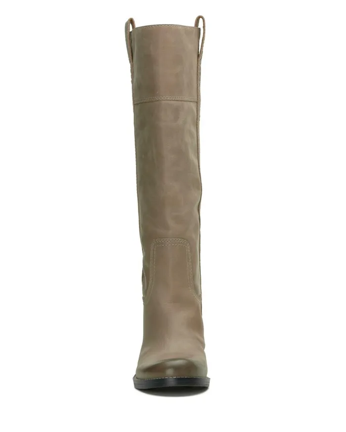 Hybiscus Wide Calf Riding Boot Medium Light Grey Women Lucky Brand Shoes