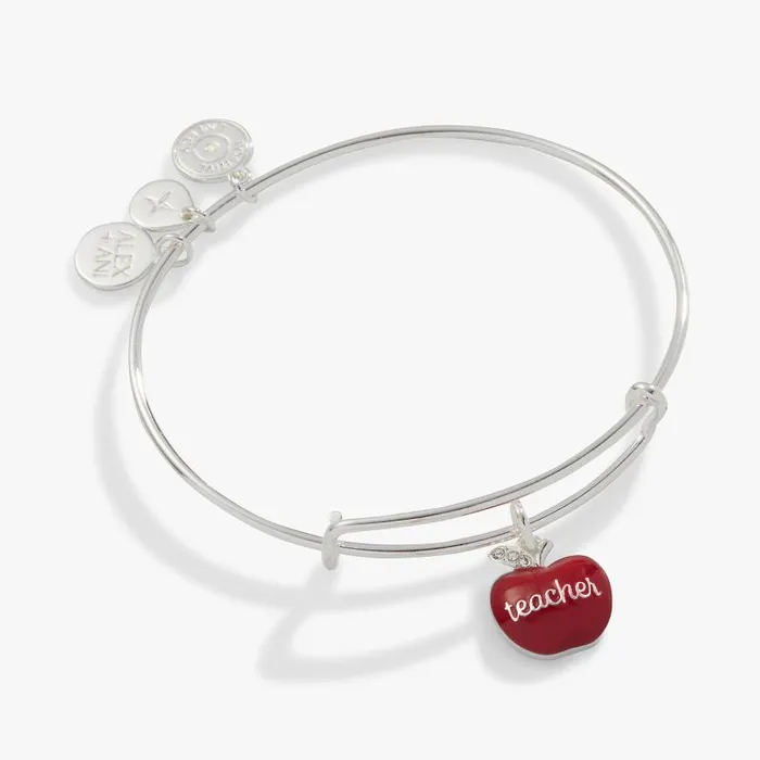 Iconic Women Alex And Ani Teacher Appreciation Charm Bangle Gold