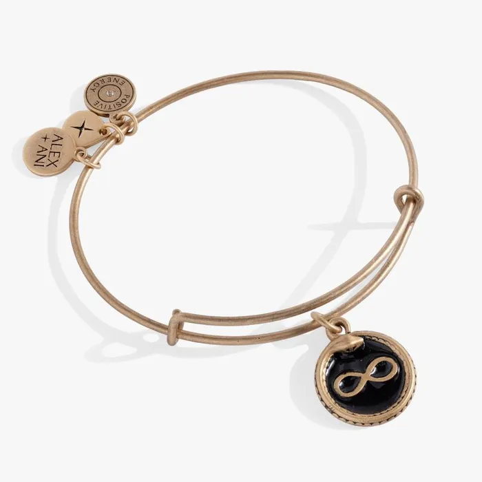 Iconic Women Alex And Ani Untamed Snake Charm Bangle Antique Gold