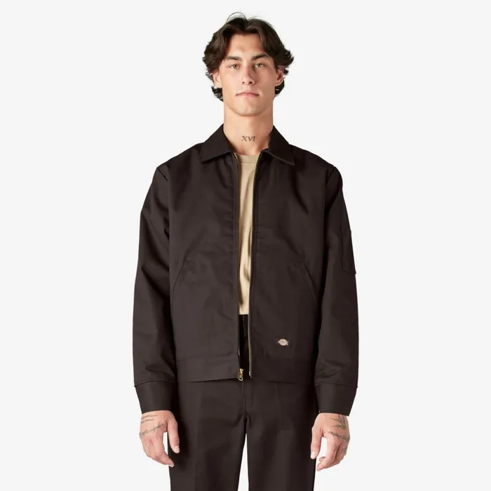 Insulated Eisenhower Jacket Dark Brown Dark Brown db Men Dickies Outerwear