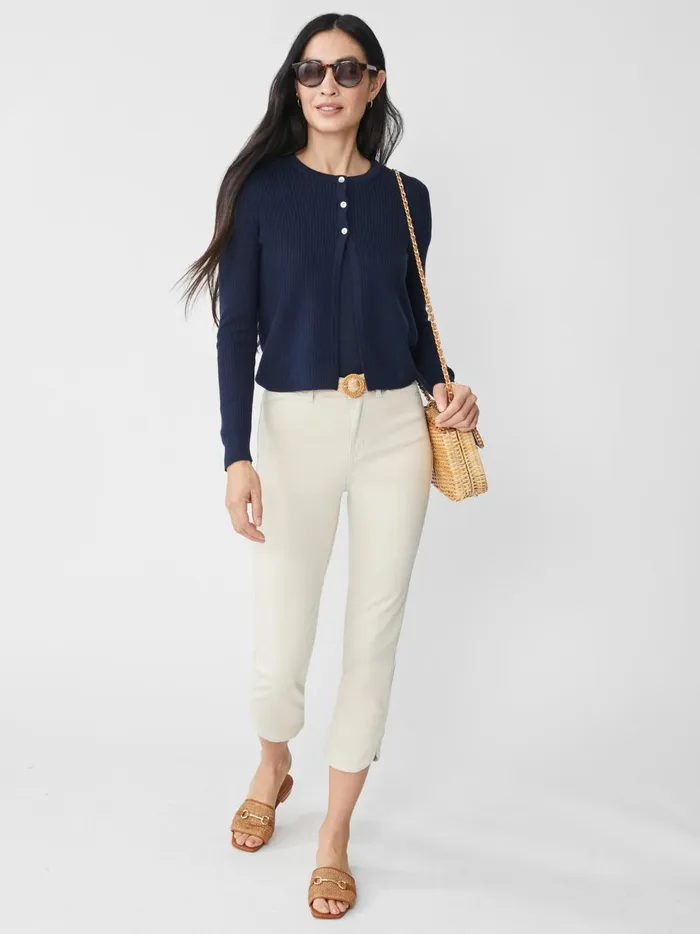 JMclaughlin Aleesha Cardigan Navy Women Sweaters