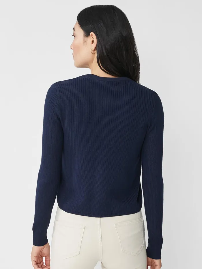 JMclaughlin Aleesha Cardigan Navy Women Sweaters