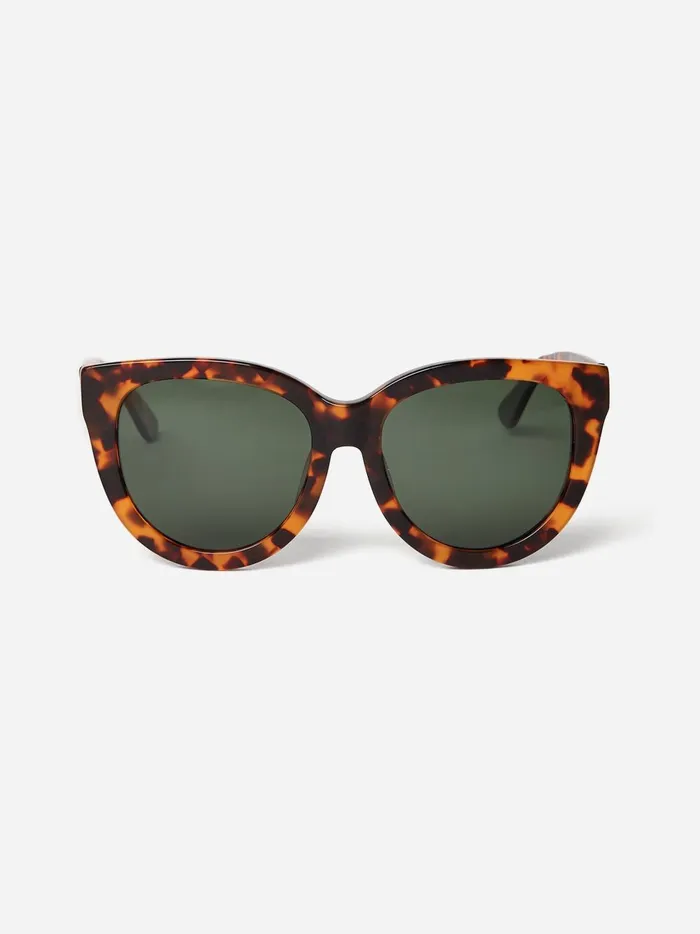 JMclaughlin Chiara Polarized Sunglasses In Tortoise Tortoise Women Eyewear