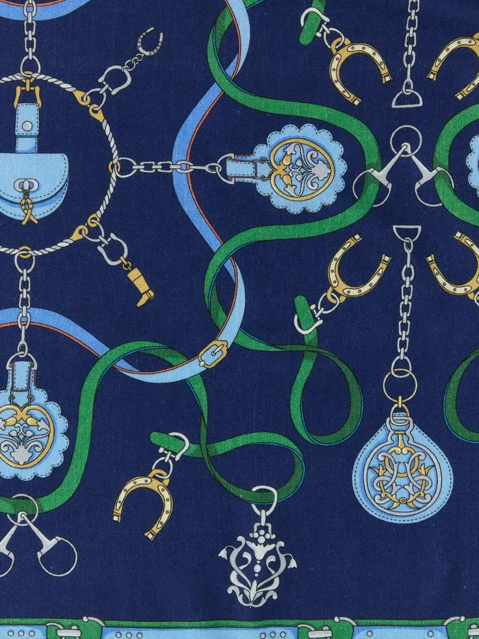 JMclaughlin Sarita Scarf In Fairfax Crest Corner Navygreenblue Women Scarves JMclaughlin Sarita Scarf In Fairfax Crest Corner Navygreenblue Women Scarves