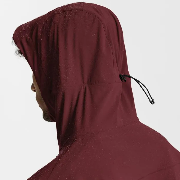Jackets and Outerwear Men ASRV TETRALITE Anorak Jacket Crimson Red