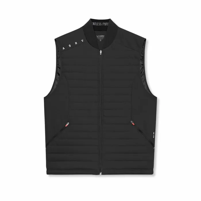 Jackets and Outerwear Men ASRV Waterproof Insulated Run Vest Black