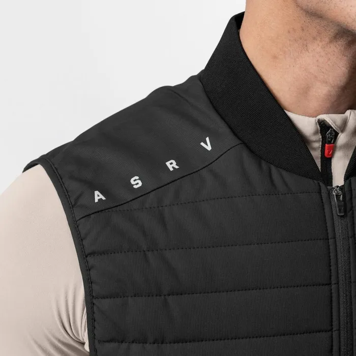 Jackets and Outerwear Men ASRV Waterproof Insulated Run Vest Black