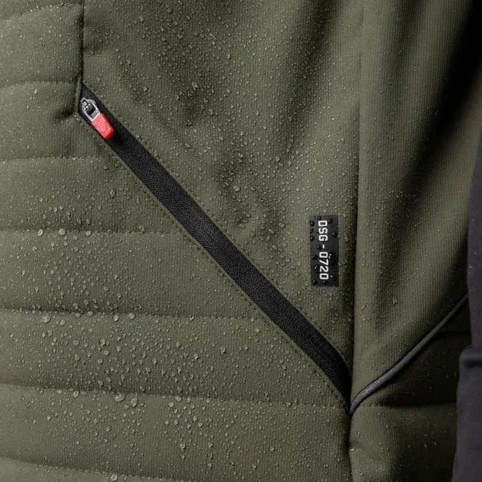 Jackets and Outerwear Men ASRV Waterproof Insulated Run Vest Olive